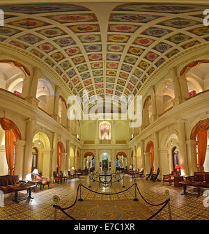 Intérieur de Noor Mahal, Pakistan Banque D'Images