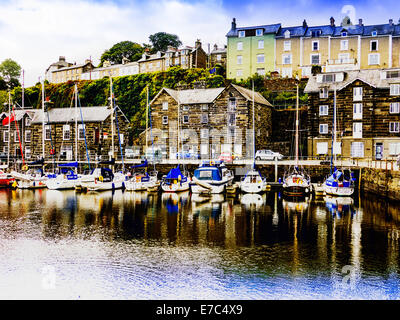 Port de porthmadog gwynedd North Wales UK Banque D'Images