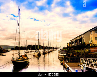 Port de porthmadog gwynedd North Wales UK Banque D'Images