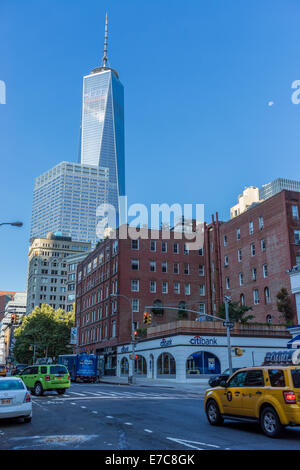 Trace One World Center, Manhattan USA Banque D'Images