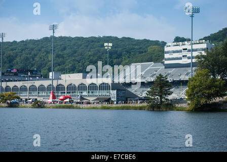 Un United States Military Academy jeu football joué au stade de Mitchie à West Point, NY Banque D'Images