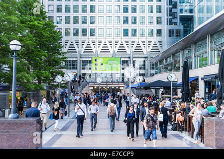 Reuters Plaza à Canary Wharf - London Banque D'Images