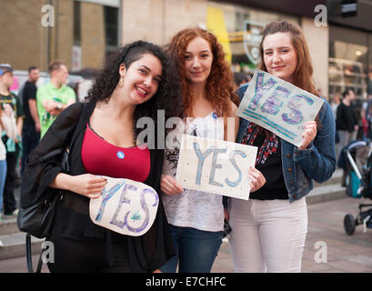 Glasgow, Ecosse, Royaume-Uni. 13 Septembre, 2014. Credit : Iona Shepherd/Alamy Live News Banque D'Images