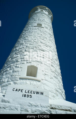 Le Cap Leeuwin Lighthouse est un phare situé sur la pointe du Cap Leeuwin en Australie de l'Ouest Banque D'Images