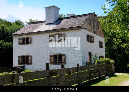 SLEEPY HOLLOW, NEW YORK : l'c. 1750 manoir construit par Frederick Philipse au Manoir Philipsburg historique Banque D'Images