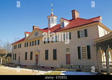 Mount Vernon, l'ancienne maison de George Washington, premier président des États-Unis d'Amérique Banque D'Images