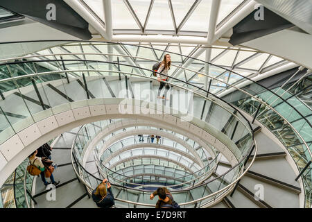 L'intérieur de l'Hôtel de ville de Londres au cours de week-end portes ouvertes, Southwark, Londres Banque D'Images