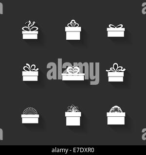 Design icônes vectorielles télévision Banque D'Images