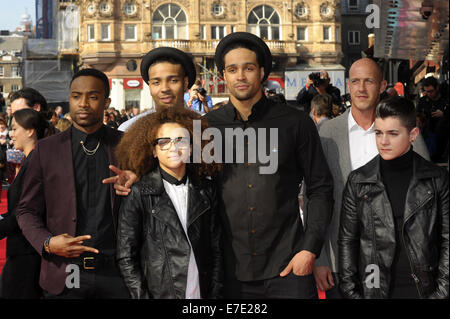 Le Prince's Trust & Samsung célèbrent leur succès Awards tenue à l'Odeon Leicester Square - Arrivées avec la diversité : où : London, Royaume-Uni Quand : 12 Mars 2014 Banque D'Images