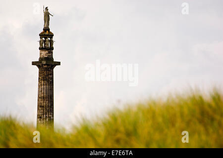 Monument Britannia le Monument Nelson Great Yarmouth Nelsons column Banque D'Images