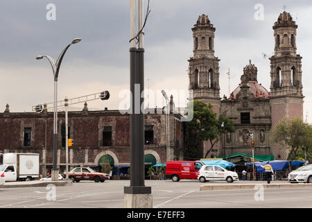 Église San Hipolito (Iglesia de San Hipolito), Mexico, Mexique Banque D'Images