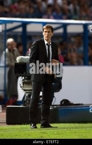 Rudi Garcia (Roma), 13 septembre 2014 - Football / Soccer : Italien 'Serie' une correspondance entre Empoli 0-1 Roma à Castellani Stadium à Empoli, Italie. (Photo de Maurizio Borsari/AFLO) [0855] Banque D'Images