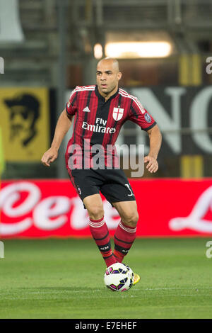 Alex (Milan), le 14 septembre 2014 - Football / Soccer : Italien 'Serie' une correspondance entre Parme FC 4-5 AC Milan au Stadio Ennio Tardini de Parme, en Italie. (Photo de Maurizio Borsari/AFLO) [0855] Banque D'Images