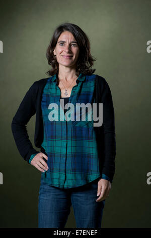 Romancier britannique Esther Freud apparaît au Edinburgh International Book Festival. Banque D'Images