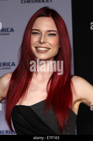 Captain America : The Winter Soldier - Los Angeles Première Mondiale au El Capitan Theatre avec : Chloe Dykstra Où : Hollywood, California, United States Quand : 13 Mars 2014 Banque D'Images