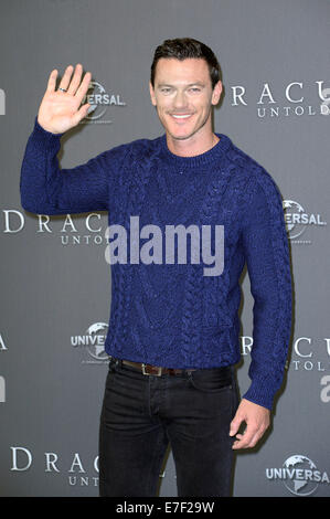 Berlin, Allemagne. 15 Sep, 2014. Luke Evans assiste à la 58 'Untold' photocall à l'Hôtel Ritz Carlton le 15 septembre 2014 à Berlin, Allemagne./photo : dpa Crédit alliance/Alamy Live News Banque D'Images