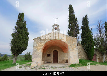 Chapelle Saint-Sixte, Eygalières, Bouches-du-Rhône, Provence-Alpes-Côte d'Azur, dans le sud de la France, France Banque D'Images