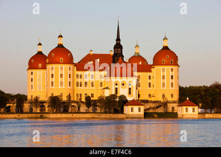 Château de Moritzburg, Dresde, Saxe, Allemagne Banque D'Images