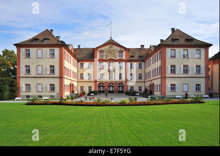 Château de l'Ordre Teutonique, construit à partir de 1739-1746, Mainau, Bade-Wurtemberg, Allemagne Banque D'Images