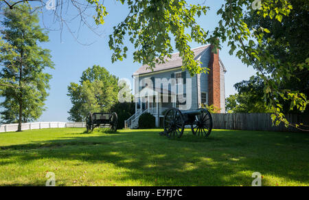 Chambre des pairs dans le village de Appomattox en Virginie Banque D'Images