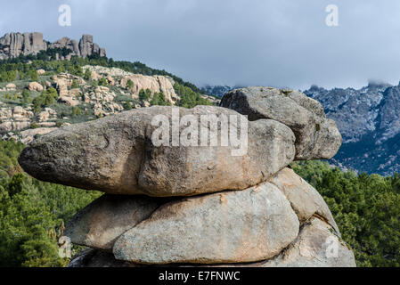 La Pedriza espace nature, province de Madrid, Espagne Banque D'Images