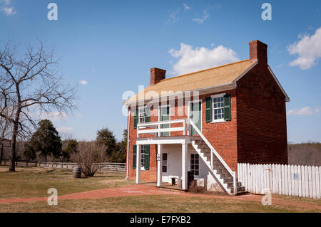 La cuisine pour Clover Hill Tavern à Appomattox Courthouse National Historical Park, Virginia Banque D'Images