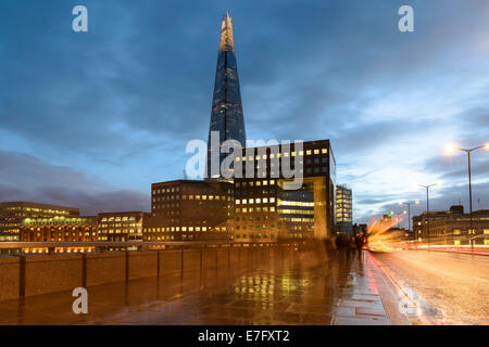 London Bridge at Dusk, England, UK Banque D'Images