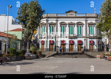 Hôtel de ville, Plaza de la Constitución, Constitution Square, Arucas, Gran Canaria, Îles Canaries, Espagne Banque D'Images