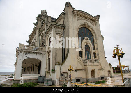 La décomposition post-communiste, détérioration, Bucarest Roumanie Banque D'Images