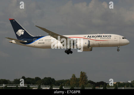 BOEING 787 d'Aeromexico Banque D'Images