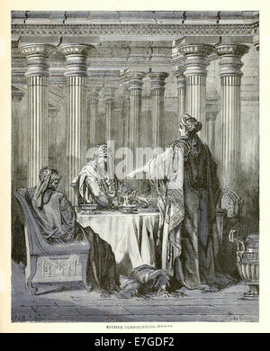 Illustration par Paul Gustave Doré (1832-1883) à partir de 1880 édition de la Bible. Voir la description pour plus d'informations. Banque D'Images