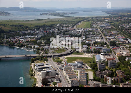 27.06.2014, Constance, zone commerciale, Reichenaustrasse Banque D'Images