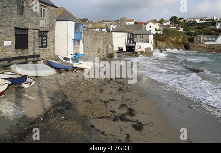 Le petit village de pêcheurs de Gorran Haven à Cornwall Banque D'Images