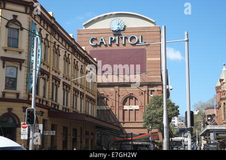 Capitol Theatre sur Hay Street à Sydney Central Business District, New South Wales, Australie Banque D'Images