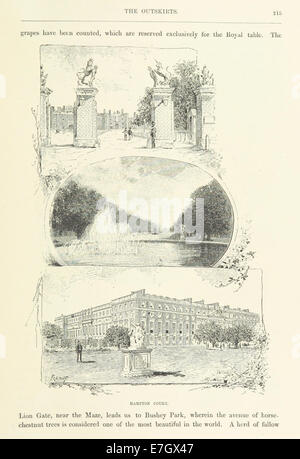 Image prise à partir de la page 227 de "Londres et ses environs. Un sondage de la métropole, pittoresque et la banlieue ... Traduit par Henry Frith. ... Avec des illustrations (11195529513) Banque D'Images