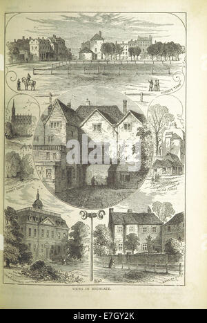 Image prise à partir de la page 433 de "Old and New London, etc' (11191904826) Banque D'Images