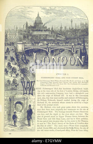 Image prise à partir de la page 607 de "Old and New London, etc' (11186512894) Banque D'Images