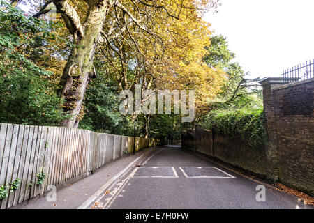 Swain's Lane, Highgate, Londres, UK Banque D'Images