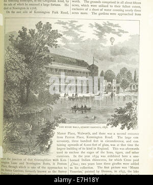 Image prise à partir de la page 873 de "Old and New London, etc' (11187983056) Banque D'Images