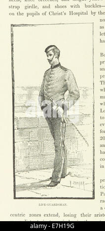 Illustration de « Londres et ses environs » fournissant un aperçu pittoresque de Londres et de sa banlieue, représentant les principaux monuments et caractéristiques urbaines. Banque D'Images