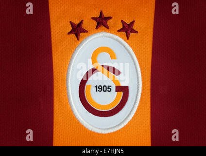 Close up de Galatasaray Spor Kulübü kit Banque D'Images