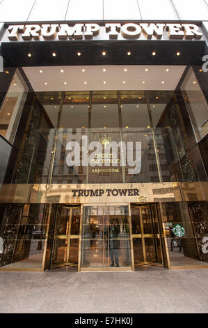 Trump Tower. NYC. Banque D'Images