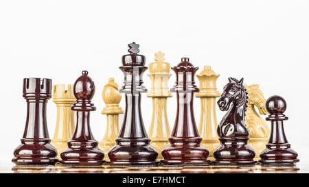 Jeu d'échecs - studio photo Banque D'Images