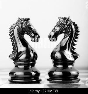 Jeu d'échecs - studio photo Banque D'Images