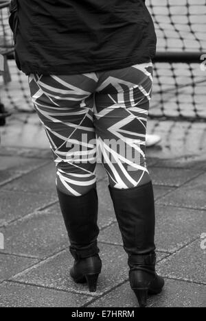 Union Jack pantalon Banque D'Images