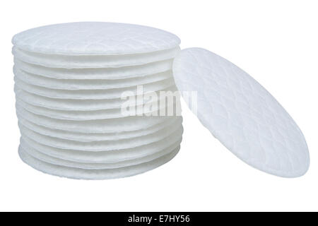 Coton-tiges isolé sur fond blanc avec clipping path Banque D'Images