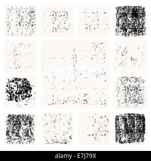 Éclaboussures d'encre. Éléments de conception grunge collection. Banque D'Images