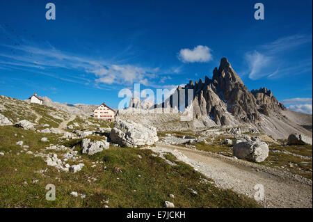 L'Italie, l'Europe, le Trentin, le Tyrol du Sud, Tyrol du Sud, à l'extérieur, Dolomites, montagnes, montagne, paysage, paysage, montagne, lan Banque D'Images