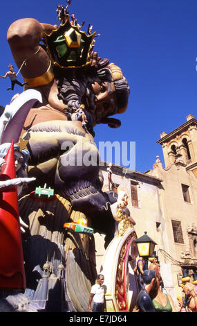 Les Fallas de Valence, célébration, Levant, Espagne Banque D'Images