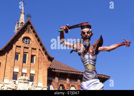 Les Fallas de Valence, célébration, Levant, Espagne Banque D'Images